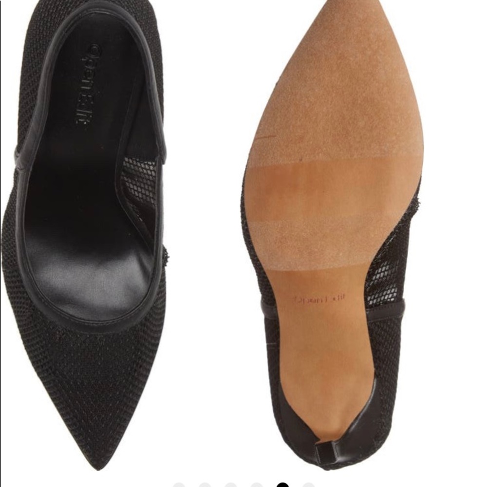 The Open Edit Mesh Pump is a perfect combo of sophistication& sass. Brown Sz8.5 - Picture 5 of 6